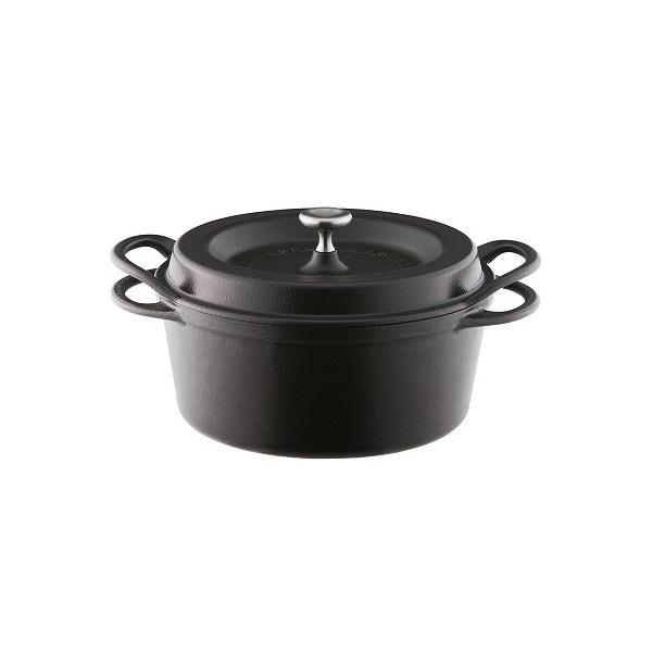 バーミキュラ オーブンポットラウンド 22cm バーミキュラ オーブンポットラウンド 22cm マットブラック