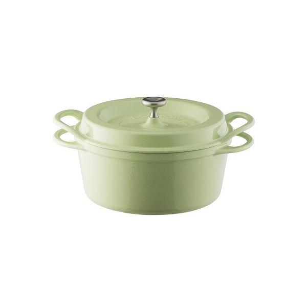 バーミキュラ オーブンポットラウンド パールグリーン