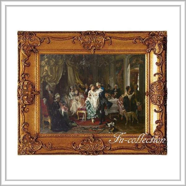 ロココ調　イタリア製　額絵 fu-collection_epy-320s