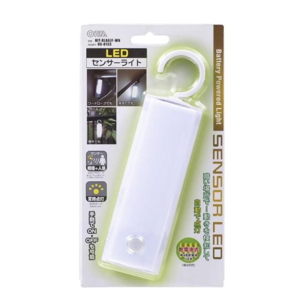 (未使用･未開封品)　オーム電機 OHM LEDナイトライト(掛型) センサーライト BLA6JF-WN qdkdu57 オーム電機 OHM LEDナイトライト(掛型) センサーライト BLA6JF