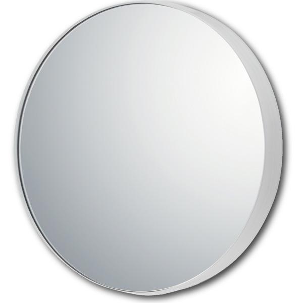 スリムで奥行の深いMDF製のフレームで仕上げた、モダンな壁掛用ミラーです。