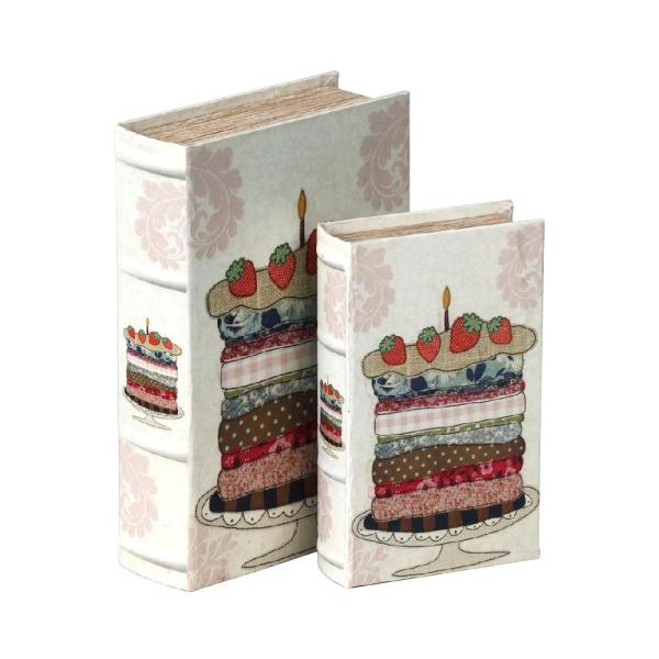 ブック型収納ボックス BOOK BOX 2個セット 28439 : 通販奉行 - 通販