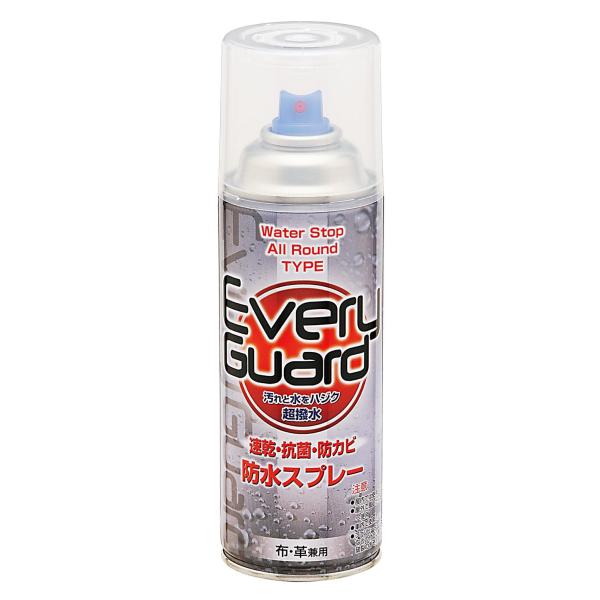 抗菌、防カビの効果を持ったオールラウンドな速乾性防水スプレー。水をよく弾くフッ素配合なので布、革、繊維兼用で使用可能です。大容量の徳用サイズです。スキー、スノーボードウエア、手袋、帽子、レイングッズ、スニーカー等に汚れ防止にも効果的です。