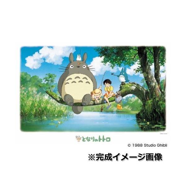 他サイト： パズル キャラクター トトロ ジブリ かわいい 玩具 知育 室内遊び 趣味 暇つぶし ジグソーパズル となりのトトロ 何が釣れるかな?の商品画像