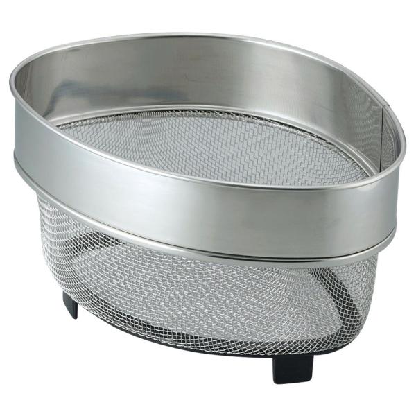 料理中に出る生ごみなどをサッと片づけられる、便利な三角コーナーです。