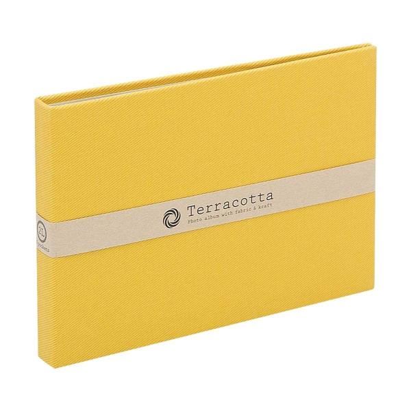 他サイト： ナカバヤシ　テラコッタ　ポケットアルバム　2L　イエロー　TER-2LP-85-Yの商品画像