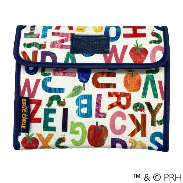 他サイト： 母子手帳ケース 通帳 パスポート 収納 トラベル用品 キャラクター ERIC CARL エリックカール ジャバラタイプ マルチケース はらぺこあおむしの商品画像