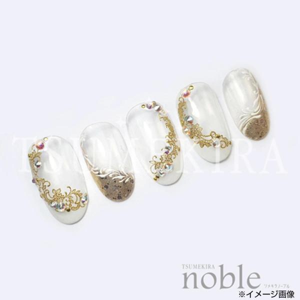 ネイル シール レース 爪 おしゃれ かわいい アンティーク TSUMEKIRA ツメキラ ネイルシール noble アンティークレース ジェル専用