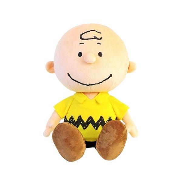 他サイト： ぬいぐるみ 人形 スヌーピー キャラクター かわいい 雑貨 PEANUTS SNOOPY ピーナッツ ソフトぬいぐるみ チャーリー ブラウン Sの商品画像