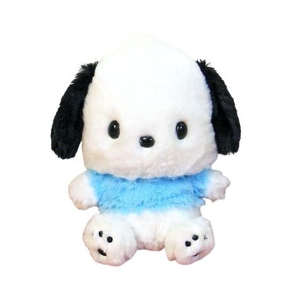 他サイト： サンリオ　ほわほわ　ぬいぐるみ ポチャッコ S ブルー 143198-20の商品画像