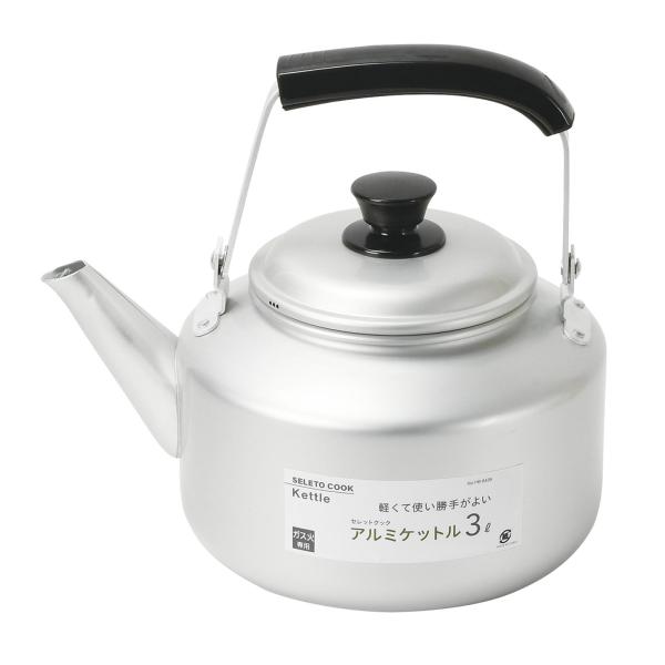 ケトル やかん アルミ ガス火専用 お湯 大容量 キッチン 用品 グッズ