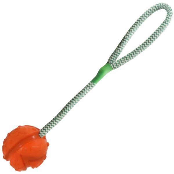 他サイト： ドッグトイ 犬 おもちゃ コミュニケーション 玩具 アウトドア ペット用品 ストレス解消 PLATZ プラッツ 犬用おもちゃ ボール M オレンジの商品画像