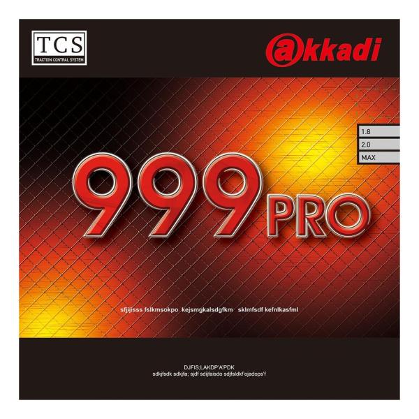 アカディ999プロは、今までの粘着性ラバーになかったスピードが出る回転強化型ラバーです。小さな気泡を持つスポンジが、完璧なコントロールの基に素晴らしいスピードを可能にしました。