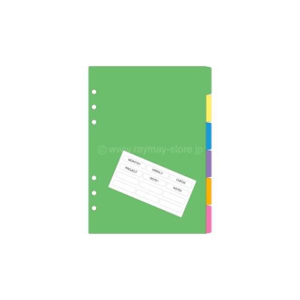 レイメイ藤井 ダ・ヴィンチリフィル カラーインデックス(横型6