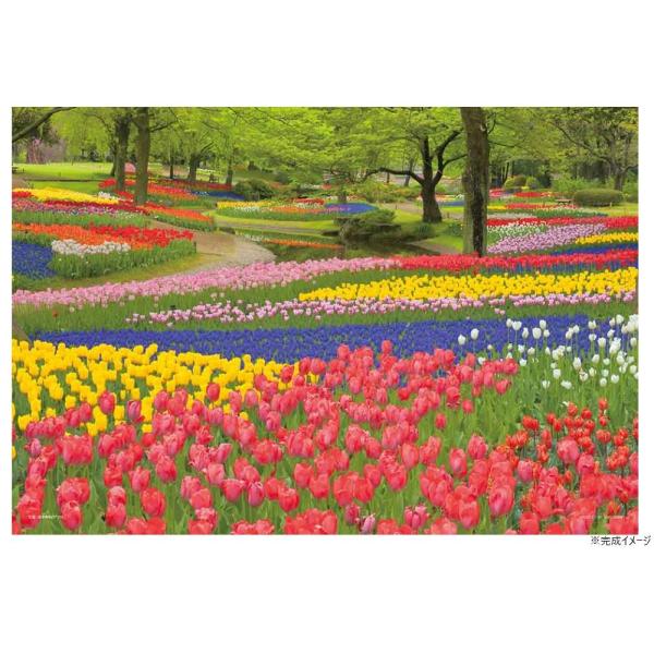 ジグソーパズル 108ピース 風景 花咲く昭和記念公園(東京) 01-2090