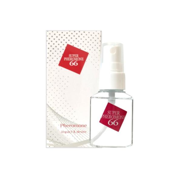 女性の為の盲愛フェロモンであるオスモフェリンだけを濃縮配合しました。しかも無香性なのでタップリつけても周りに気づかれません。勿論、お好みの香水との重ね付けでも効果は同じです。スーパーフェロモン66が幸せへの導きをしてくれるでしょう。