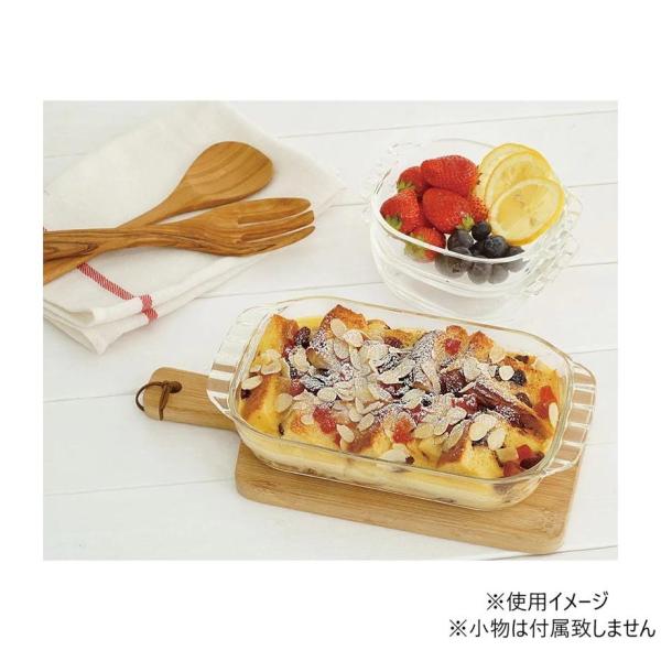 他サイト： 皿 耐熱ガラス トースター 食器 電子レンジ オーブン対応 お菓子作り キッチン用品 HARIO ハリオ 耐熱ガラス製トースター皿3個セットの商品画像