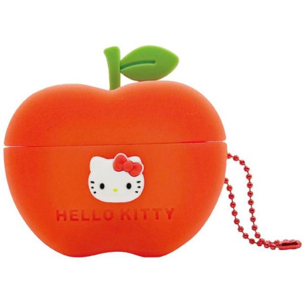 ワイヤレスイヤホンケース カバー 保護 リンゴ型 サンリオ AirPodsPro