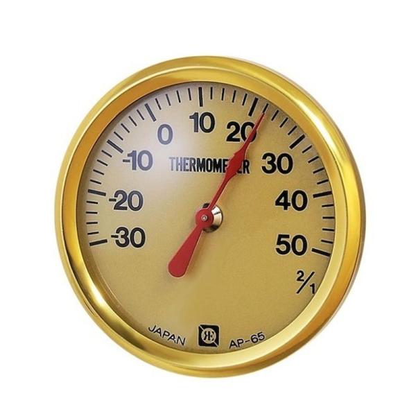 直径67mmの小型な温度計です。