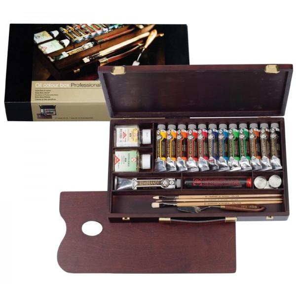 REMBRANDT レンブラント油絵具 ラグジュアリーボックス13色