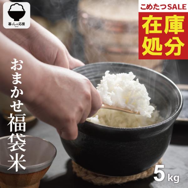 【在庫処分SALE】【暮らし応援価格！】米 5kg おまかせ福袋米 国内産 令和7年産 白米 こめたつ  暮らし応援価格