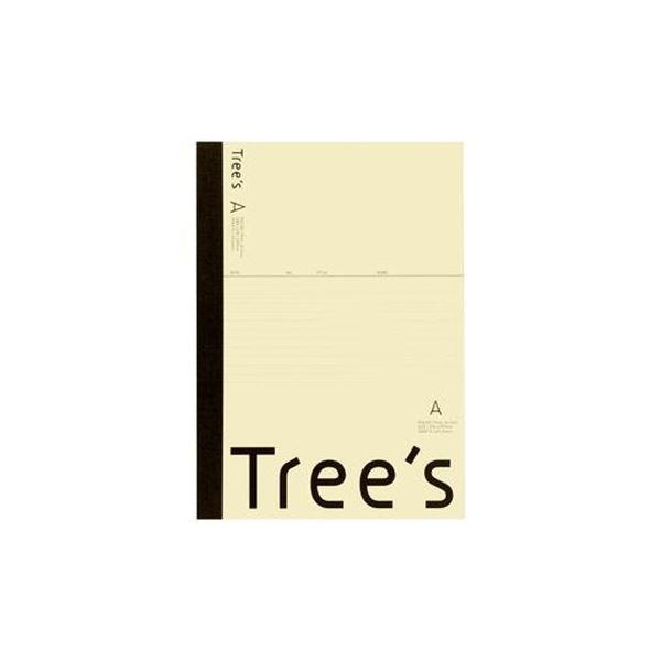 まとめ）キョクトウ・アソシエイツ Trees A4 A罫 40枚 クリーム〔×50 