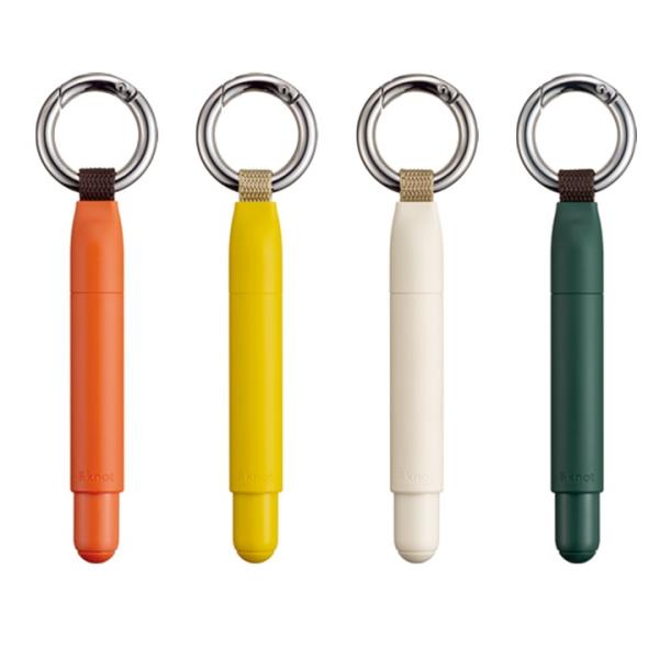 &knot カラビナ付きボールペン 0.5mm ジェットストリーム マグネット式キャップ ギフト おしゃれ 三菱鉛筆