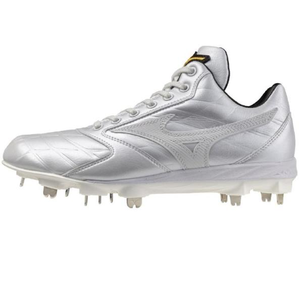 送料無料！大人気の投手用白スパイク！2026年NEWモデル！大特価セール！最安値に挑戦！球速が速くなるMPスパイク。すべてのピッチャーへ向けたスピードレボ待望の第2弾！【MIZUNO PRO】ミズノプロ スパイク スピードレボプロ2 11G...