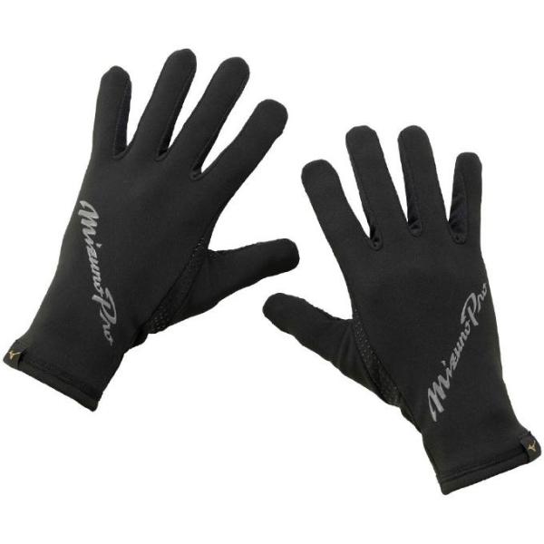 高校生、大学生に大人気！冬季練習のアップ用に最適です！大特価セール！最安値に挑戦！冬のトレーニングの必需品。滑り止めプリントを使用し、タッチパネル対応の肌面フリース手袋。チームで揃えられるカタログ継続商品！【MIZUNO】ミズノプロ フリー...