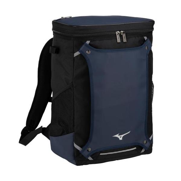 大人気のリュックサック！大特価セール！最安値に挑戦！子供から大人まで幅広い世代へ。サイドにバット収納があるジュニア用バックパック。30Lと容量も大きく、大人でも使用可能なサイズ！【MIZUNO】ミズノ バックパックM(30L)[ジュニア] ...