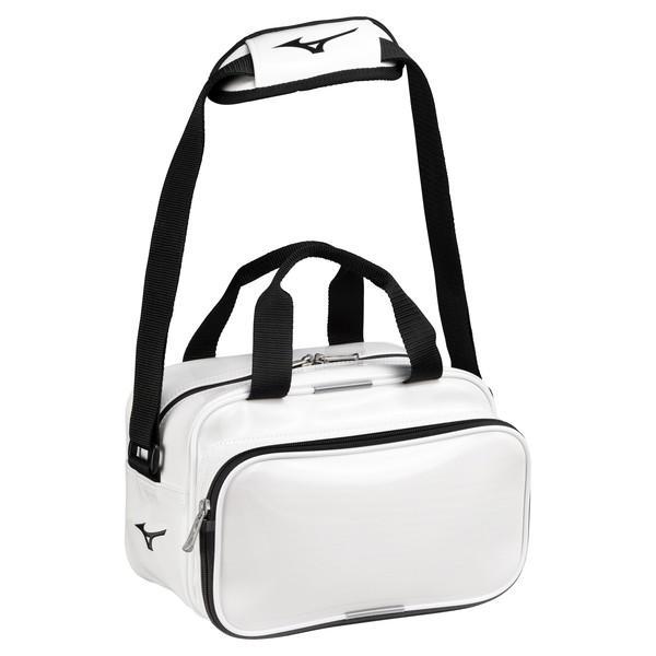 大人気！2024年NEWモデル！大特価セール！最安値に挑戦！応援やちょっとした移動シーンに。小物等をコンパクトに持ち運べるエナメル素材のミニバッグ！小型バッグ！【MIZUNO】ミズノ エナメル ミニバッグ 7L 1FJDB023（野球・セカ...