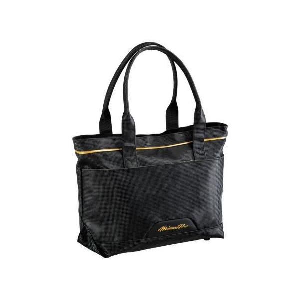 送料無料！大人気！2026年NEWモデル！大特価セール！最安値に挑戦！小さめのトートバッグ。内部の仕切り止めテープにより、中身が取り出しやすくアップデート！【MIZUNO PRO】ミズノプロ トートバッグM 15L ブラック ユニセックス ...