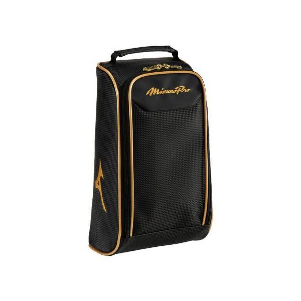 強豪校で大人気！2026年NEWモデル！大特価セール！最安値に挑戦！人気のミズプロシューズケース！合成皮革で汚れなどをふき取りやすい仕様のシューズケース！【MIZUNO PRO】ミズノプロ シューズケース ブラック ユニセックス 1FJKD...