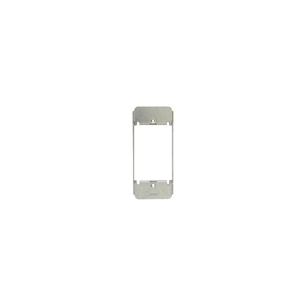 在庫あり]8651 はさみ金具 1連用 保護カバーワンタッチ取付用 神保電器