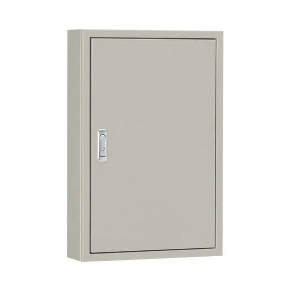 B20-810-1C：盤用キャビネット(露出形)(木製基板)(片扉)(外径：横800 