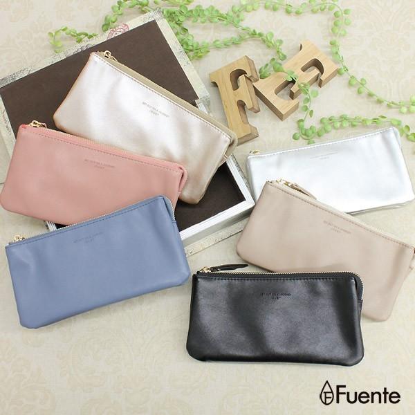 レディース ファスナー財布 ロングウォレット スマート財布 ポーチ セカンド財布 Wallet 三層 カードケース 通勤 通学 旅行 ミニバッグ用 ジョエット J53 フェンテ 通販 Yahoo ショッピング