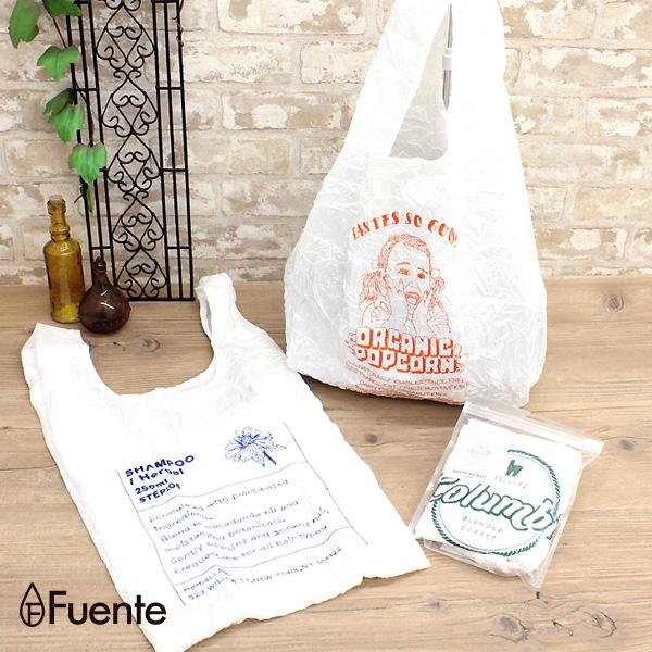 コンビニ エコバッグ エコバック ポケッタブル ポータブル エンブロイダリー サスティナブル ショルダーバッグ トートバッグ レディース バッグ J5651 フェンテ 通販 Yahoo ショッピング