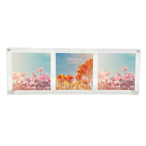 フォトフレーム 3点セット Amazon.co.jp: [XYJP] フォトフレーム 3連 ハガキサイズ 10*15cm 写真