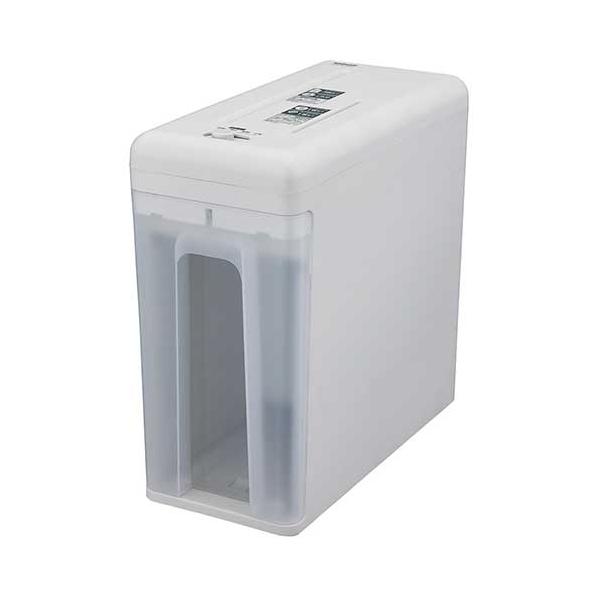 ナカバヤシ パーソナルシュレッダ ノイズレス スリム／ライトグレー