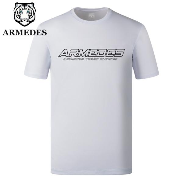 送料無料 ARMEDES アルメデス Tシャツ インナー 接触冷感 吸汗速乾 ドライ素材 半袖 メンズ S-XXL 全3色 オールシーズン AR190