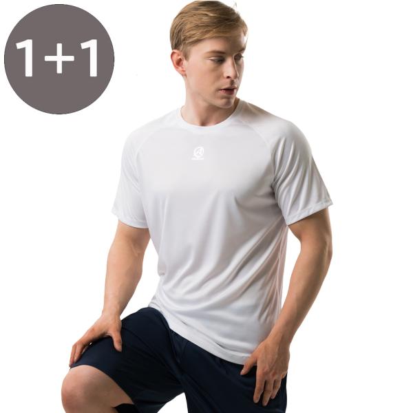 ARMEDES アルメデス 機能性 Tシャツ 2枚セット コンプレッション インナー 半袖 メンズ 接触冷感 吸汗速乾 ストレッチ ドライ ジム ランニング AR191