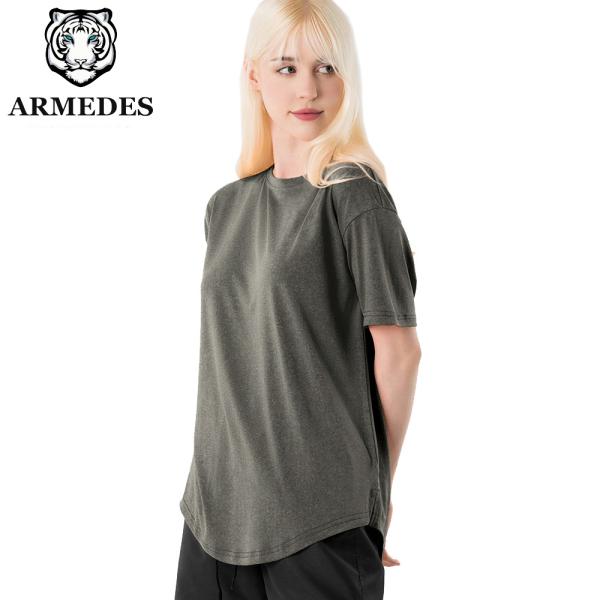 送料無料 ARMEDES アルメデス Tシャツ 吸汗速乾 通気性 伸縮性 クーリング生地 リサイクル ポリエステル 半袖 レディース S-XL 全6色 オールシーズン AR213