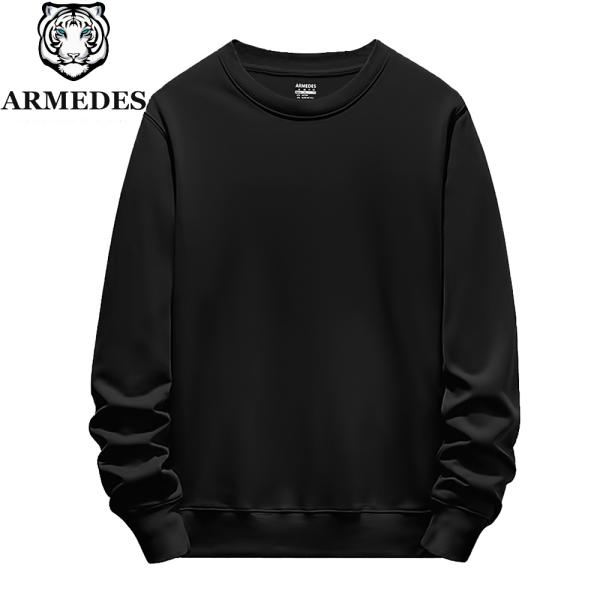 送料無料 ARMEDES Tシャツ 吸汗速乾 リンクルフリー 両面 スパンデックス シワになりにくい 速乾性 マンツーマン ルーズフィット メンズ S-2XL 全3色 AR513