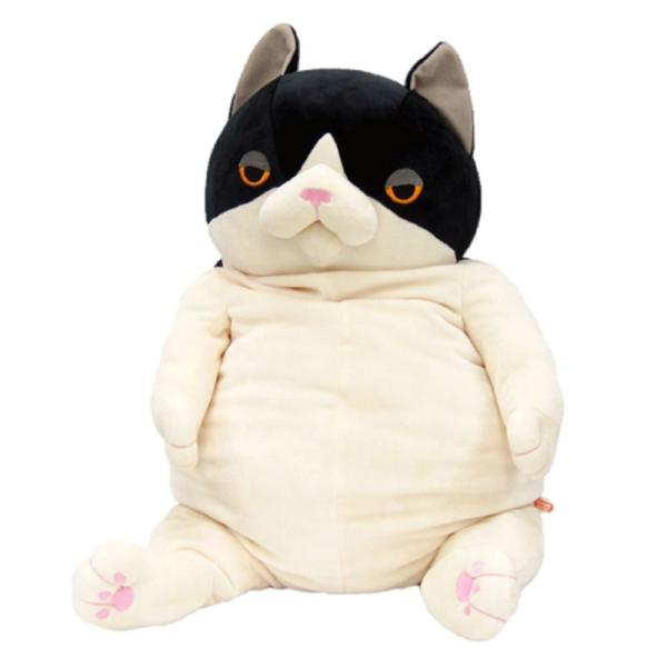 シナダグローバル もちシリーズ もちねこ ハチワレ (XL) 35×35×50cm