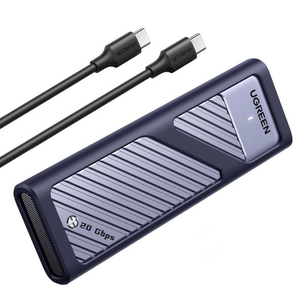 UGREEN M.2 USB マグネット式 外付けケース SSD NVME M.2 UGREEN Amazon.co.jp: 外付けケース【80Gbps超高速】 SSD その他