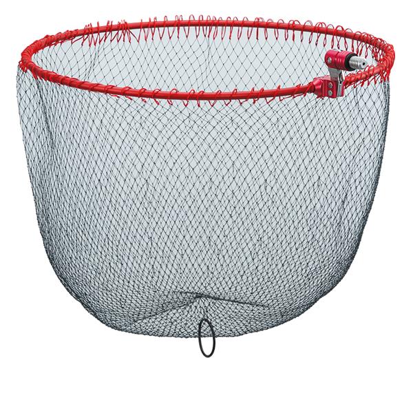 昌栄 磯用品 828-5 ウルトラフレーム 極 ワンピース 網付 Bay Special 45cm 網ブラック/レッド 昌栄 ウルトラフレーム極 ワンピース網付 BAY Special 45cm No.828-5