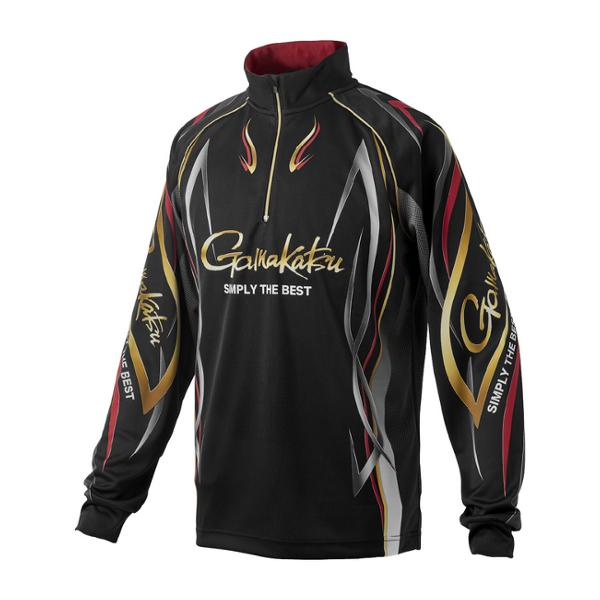 Gamakatsu（がまかつ） 2WAYプリントジップシャツ（ 長袖 ） GM3734