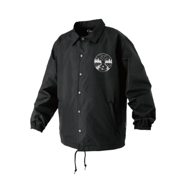 がまかつ フィッシングウェア コーチジャケット GM3793  LL-3L  ブラック×ホワイト Gamakatsu（がまかつ） コーチジャケット GM3793 ブラック×ホワイト LL