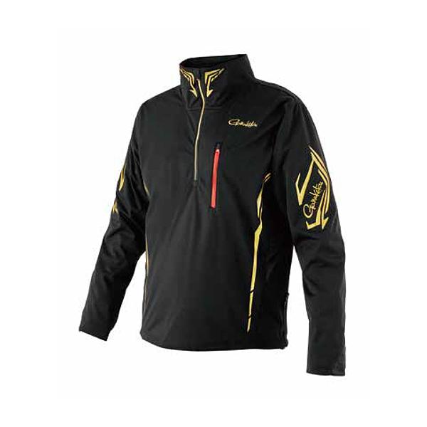 がまかつ フィッシングウェア プルオーバージップシャツ GM3794  LL  ブラック×ゴールド Gamakatsu（がまかつ） プルオーバージップシャツ GM3794 ブラック