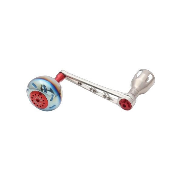 リブレ POWER98 シマノ 8000番〜14000番用 右巻き チタン+レッド 品番